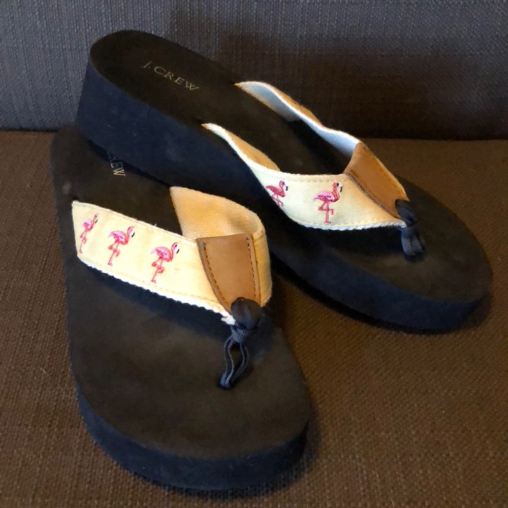 J crew flip flops
